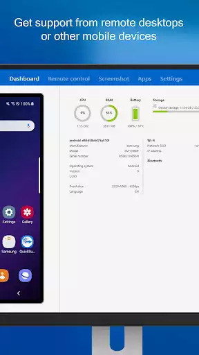 Play TeamViewer QuickSupport as an online game TeamViewer QuickSupport with UptoPlay
