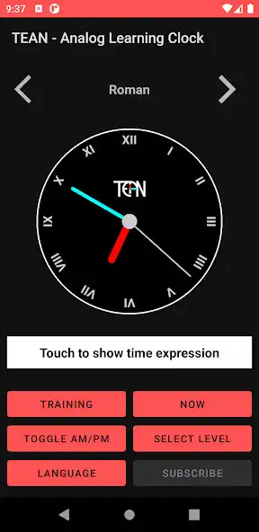 Play TEAN - Learn the Clock! as an online game TEAN - Learn the Clock! with UptoPlay