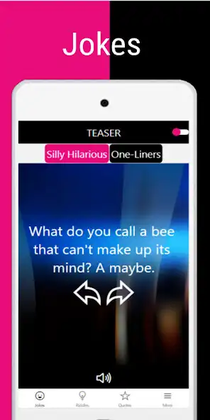 Play TEASER - Jokes. Riddles. Quote  and enjoy TEASER - Jokes. Riddles. Quote with UptoPlay