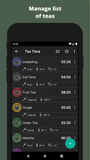 Play Tea Time - Kitchen Timer as an online game Tea Time - Kitchen Timer with UptoPlay