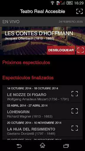 Play Teatro Real Accesible as an online game Teatro Real Accesible with UptoPlay