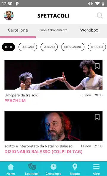 Play Teatro Stabile di Bolzano  and enjoy Teatro Stabile di Bolzano with UptoPlay