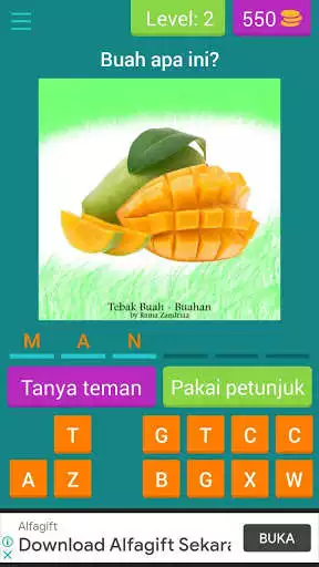 Play Tebak Buah - Buahan as an online game Tebak Buah - Buahan with UptoPlay