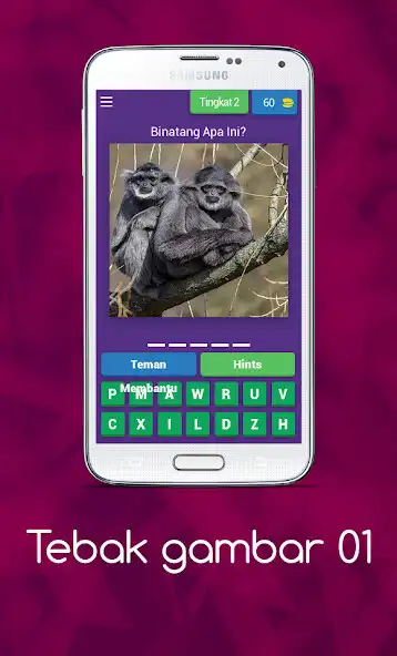 Play Tebak Gambar Binatang V.2 as an online game Tebak Gambar Binatang V.2 with UptoPlay