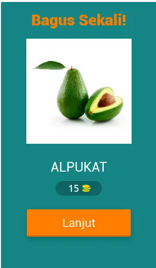 Play Tebak Gambar Buah V.1 as an online game Tebak Gambar Buah V.1 with UptoPlay