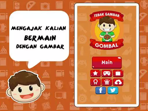 Play Tebak Gambar Gombal (Suara)  and enjoy Tebak Gambar Gombal (Suara) with UptoPlay