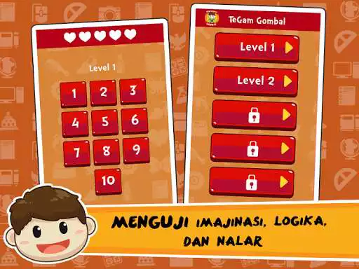 Play Tebak Gambar Gombal (Suara) as an online game Tebak Gambar Gombal (Suara) with UptoPlay
