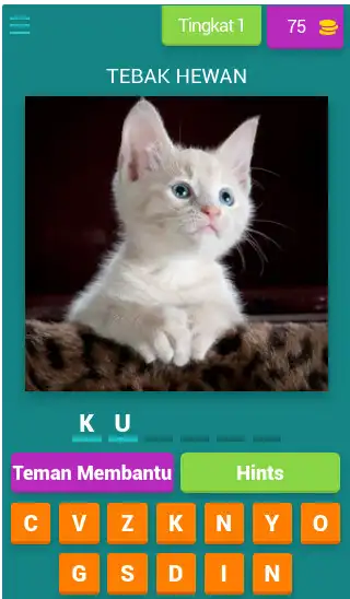 Play Tebak Gambar Hewan 2021  and enjoy Tebak Gambar Hewan 2021 with UptoPlay