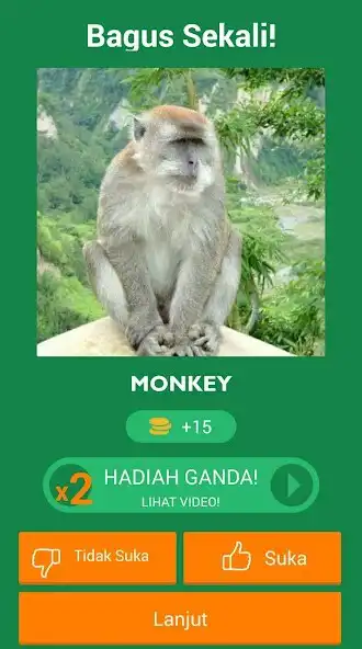 Play Tebak gambar hewan B.INGGRIS as an online game Tebak gambar hewan B.INGGRIS with UptoPlay