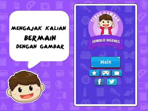 Play Tebak Gambar Jones  and enjoy Tebak Gambar Jones with UptoPlay