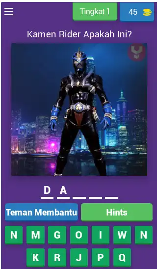 Play Tebak Gambar Kamen Rider V.3  and enjoy Tebak Gambar Kamen Rider V.3 with UptoPlay