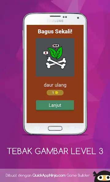 Play TEBAK GAMBAR LEVEL 3 as an online game TEBAK GAMBAR LEVEL 3 with UptoPlay