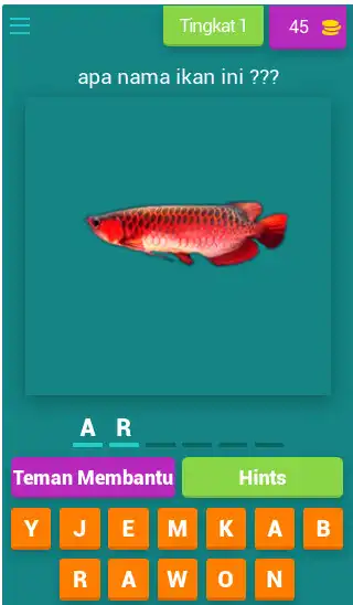 Play tebak gambar nama ikan  and enjoy tebak gambar nama ikan with UptoPlay