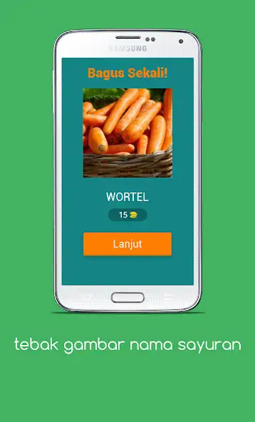 Play tebak gambar nama sayuran as an online game tebak gambar nama sayuran with UptoPlay