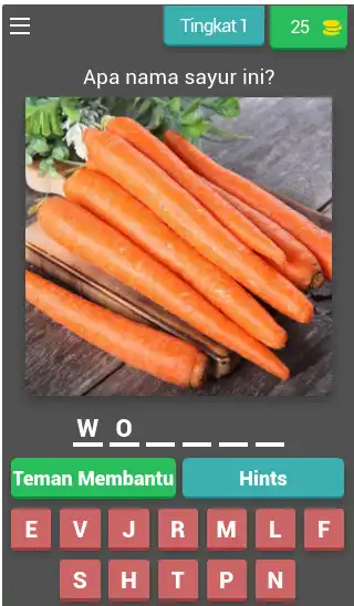 Play Tebak Gambar Sayur  and enjoy Tebak Gambar Sayur with UptoPlay