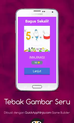 Play Tebak Gambar Seru as an online game Tebak Gambar Seru with UptoPlay