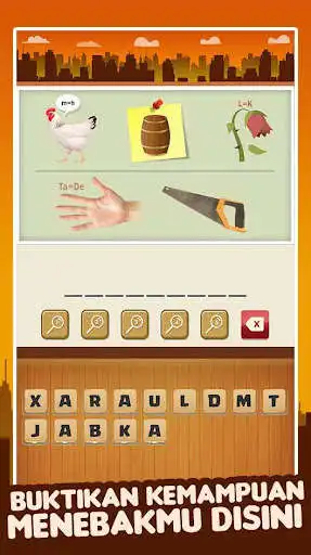 Play Tebak Gambar Terbaru 2020 - Game Teka Teki Seru as an online game Tebak Gambar Terbaru 2020 - Game Teka Teki Seru with UptoPlay