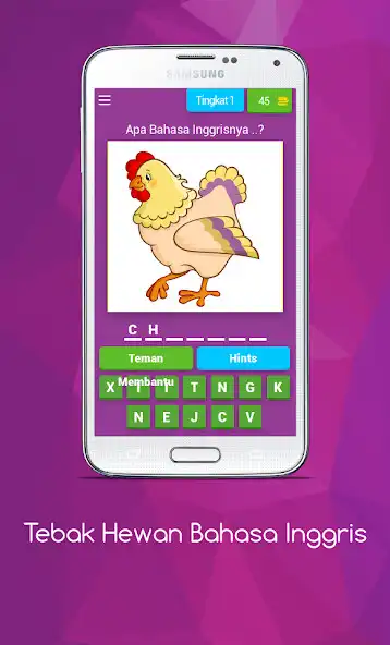 Play Tebak Hewan Bahasa Inggris  and enjoy Tebak Hewan Bahasa Inggris with UptoPlay