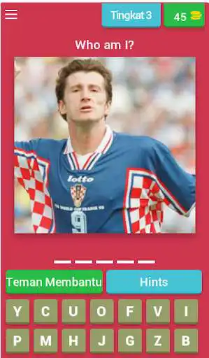 Play Tebak Legenda Sepakbola Dunia as an online game Tebak Legenda Sepakbola Dunia with UptoPlay