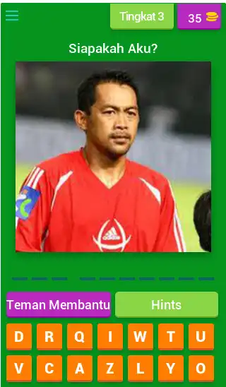 Play Tebak Legenda Sepakbola Indonesia as an online game Tebak Legenda Sepakbola Indonesia with UptoPlay