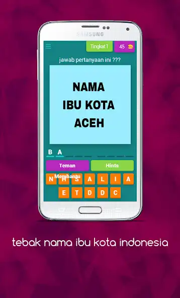 Play tebak nama ibukota indonesia  and enjoy tebak nama ibukota indonesia with UptoPlay
