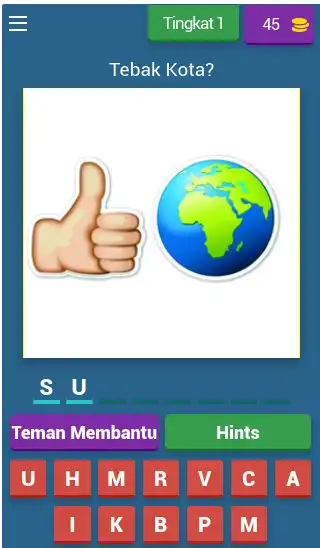 Play Tebak Nama Kota Indonesia Seru  and enjoy Tebak Nama Kota Indonesia Seru with UptoPlay
