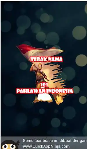 Play tebak nama pahlawan indonesia  and enjoy tebak nama pahlawan indonesia with UptoPlay