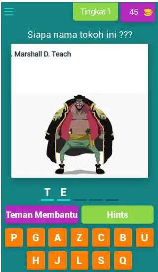 Play tebak nama tokoh anime  and enjoy tebak nama tokoh anime with UptoPlay