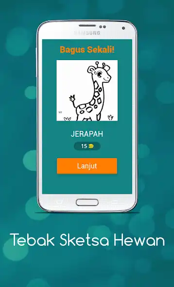 Play Tebak sketsa hewan as an online game Tebak sketsa hewan with UptoPlay