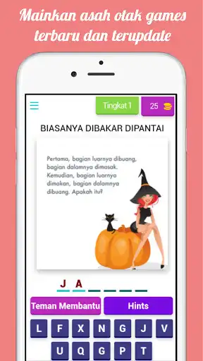 Play Tebak-Tebakan: Asah Otak Games  and enjoy Tebak-Tebakan: Asah Otak Games with UptoPlay