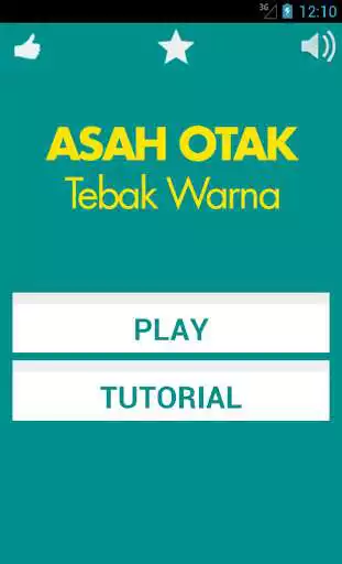 Play Tebak Warna - Game Asah Otak as an online game Tebak Warna - Game Asah Otak with UptoPlay