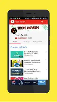 Play Tech Aavish- Mobile Tips And Tricks And Tech News