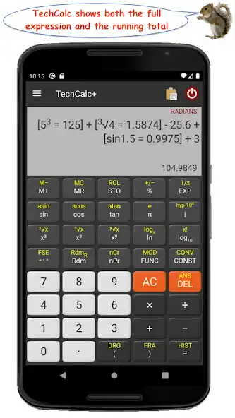 Play TechCalc+ Calculator  and enjoy TechCalc+ Calculator with UptoPlay