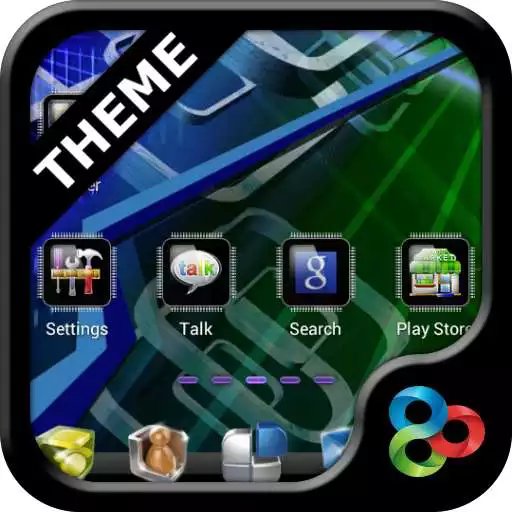 Free play online Tech GO Launcher EX Theme APK
