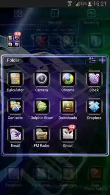 Play Tech GO Launcher EX Theme