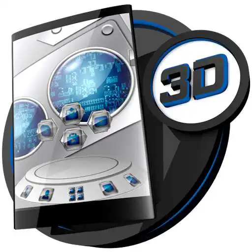Play Tech Neon theme for Next Launcher APK