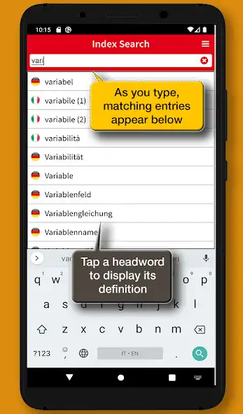 Play Technical Dictionary DE-IT  and enjoy Technical Dictionary DE-IT with UptoPlay