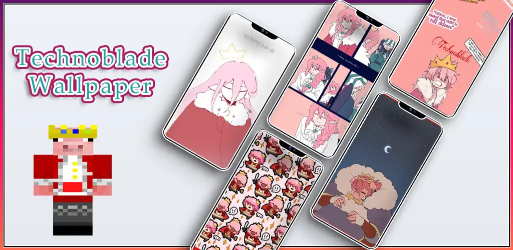 Play Technoblade Wallpaper  and enjoy Technoblade Wallpaper with UptoPlay