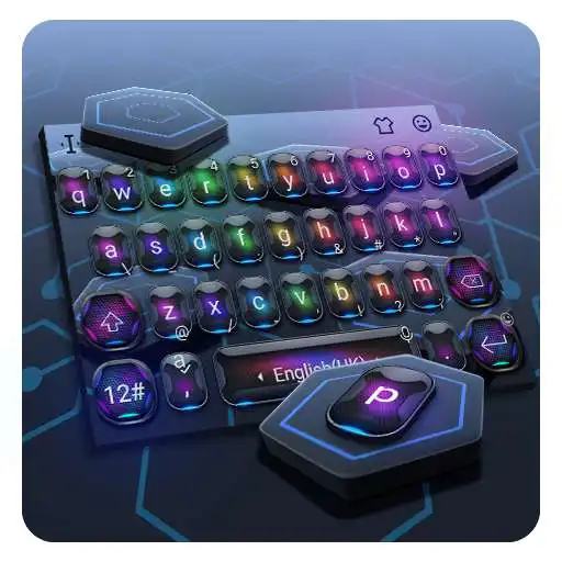 Free play online Technological Keyboard Theme  APK
