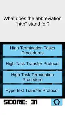 Play TechQuiz - A Science  Technology quiz game