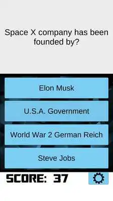 Play TechQuiz - A Science  Technology quiz game