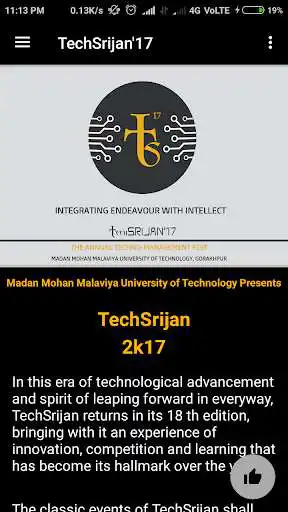 Play TechSrijan 2k17