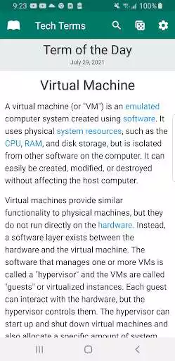 Play Tech Terms Computer Dictionary  and enjoy Tech Terms Computer Dictionary with UptoPlay