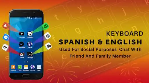 Play Teclado en español 2021 as an online game Teclado en español 2021 with UptoPlay