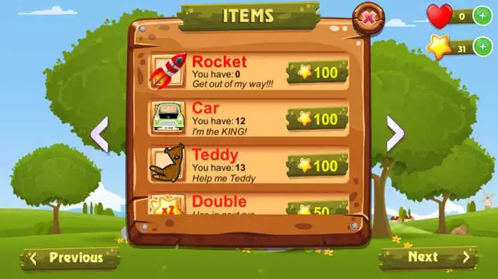 Play Teddy and bean adventure