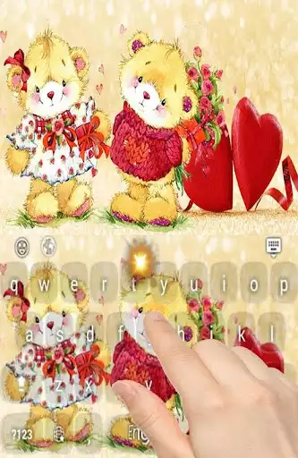 Play Teddy Bear Love keyboard as an online game Teddy Bear Love keyboard with UptoPlay