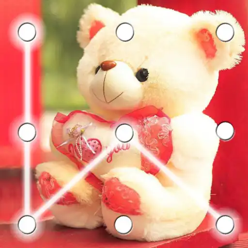 Play Teddy Bear Pattern Lock Screen APK