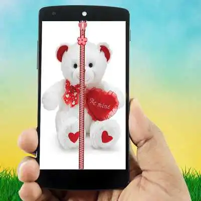 Play Teddy Bear plush Zipper UnLock Play Teddy Bear plush Zipper UnLock
