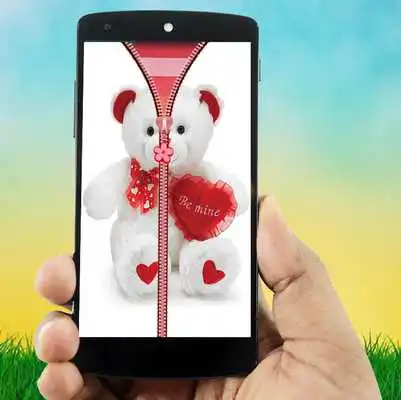 Play Teddy Bear plush Zipper UnLock Play Teddy Bear plush Zipper UnLock