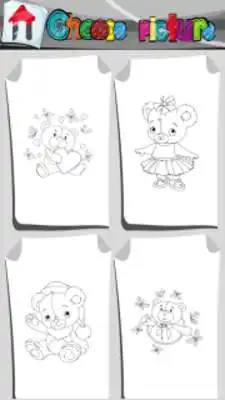 Play Teddy Bears Coloring Book Play Teddy Bears Coloring Book